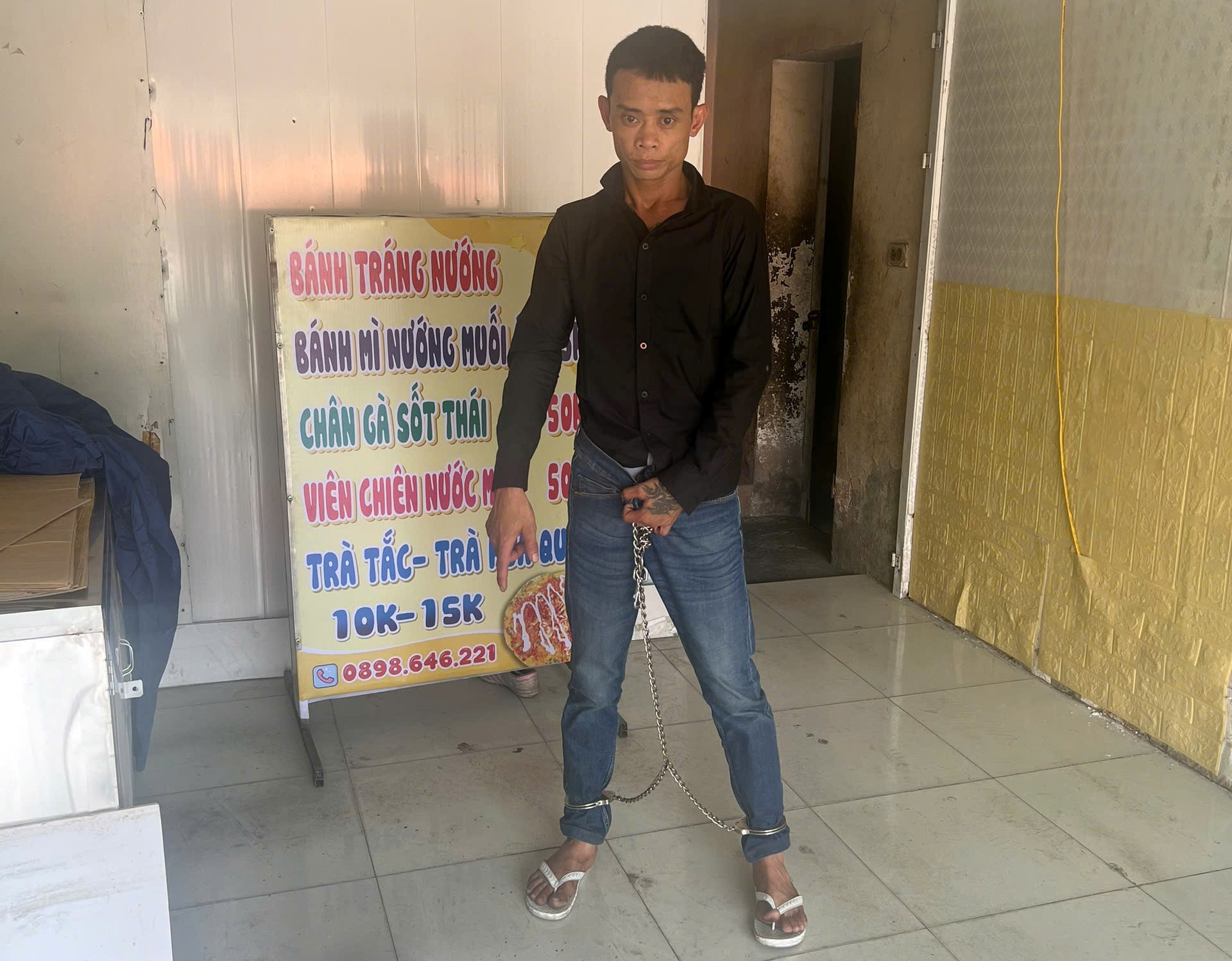 Công an phường Lạch Tray bắt giữ đối tượng trộm cắp xe mô tô SHmode